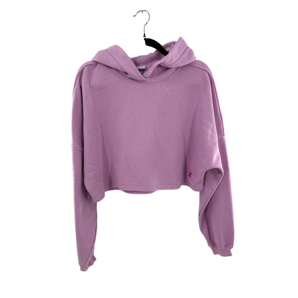 Savage X Fenty Dusty Lavender Cropped Hoodie